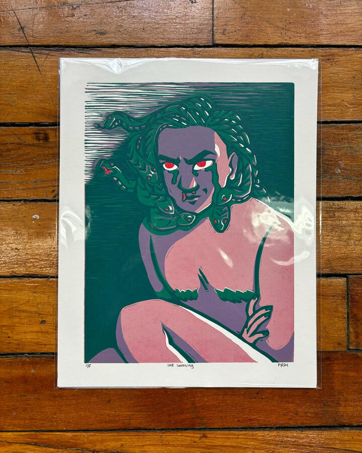 self-soothing, 2024 | reduction