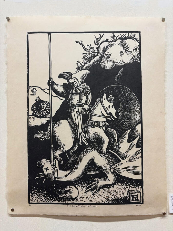 St. George Slaying the Dragon, 2024